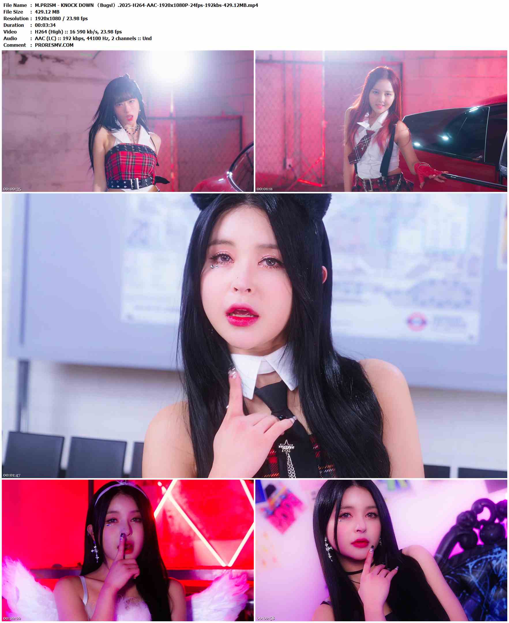 M.PRISM - KNOCK DOWN （Bugs!）.2025-H264-AAC-1920x1080P-24fps-192kbs-429.12MB官方MV_高清MV